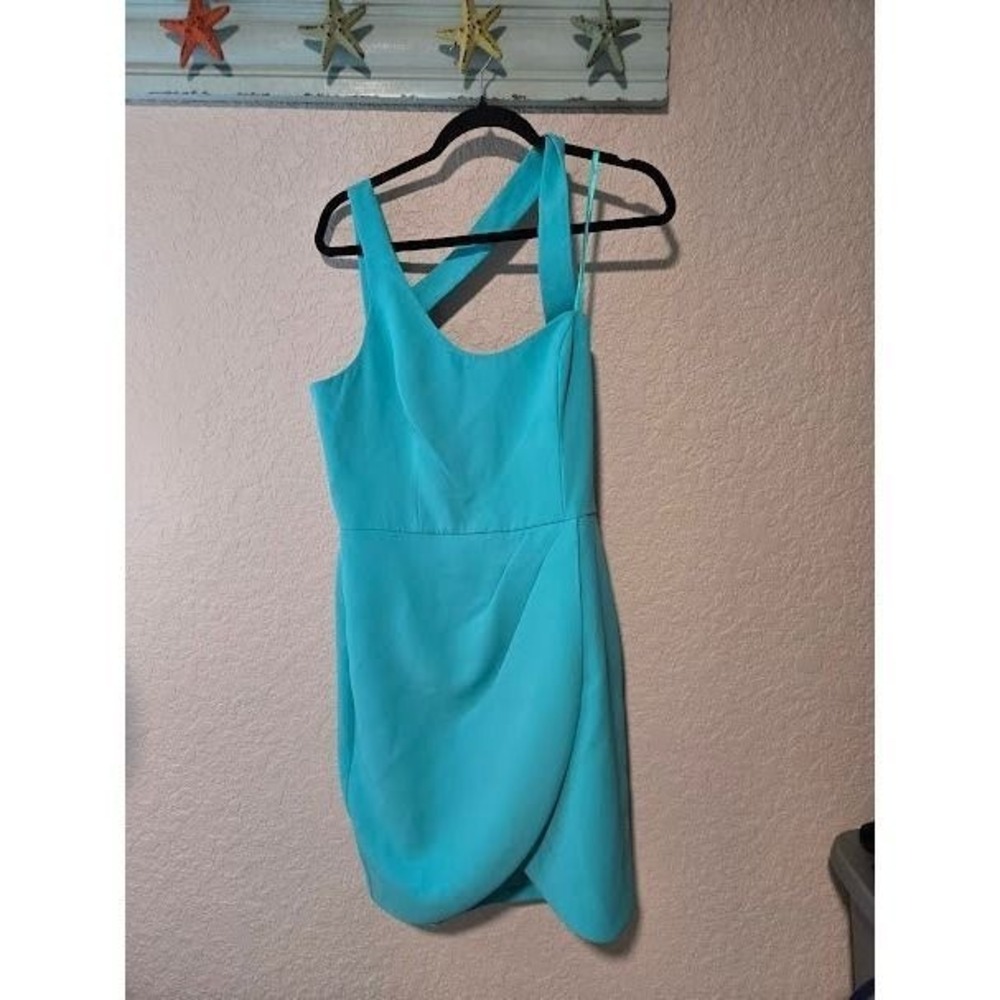 BCBG Turquoise Midi Dress